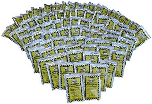 Mayday Emergency Water Pounches Case of 100. Emergency Preparedness, Survival...