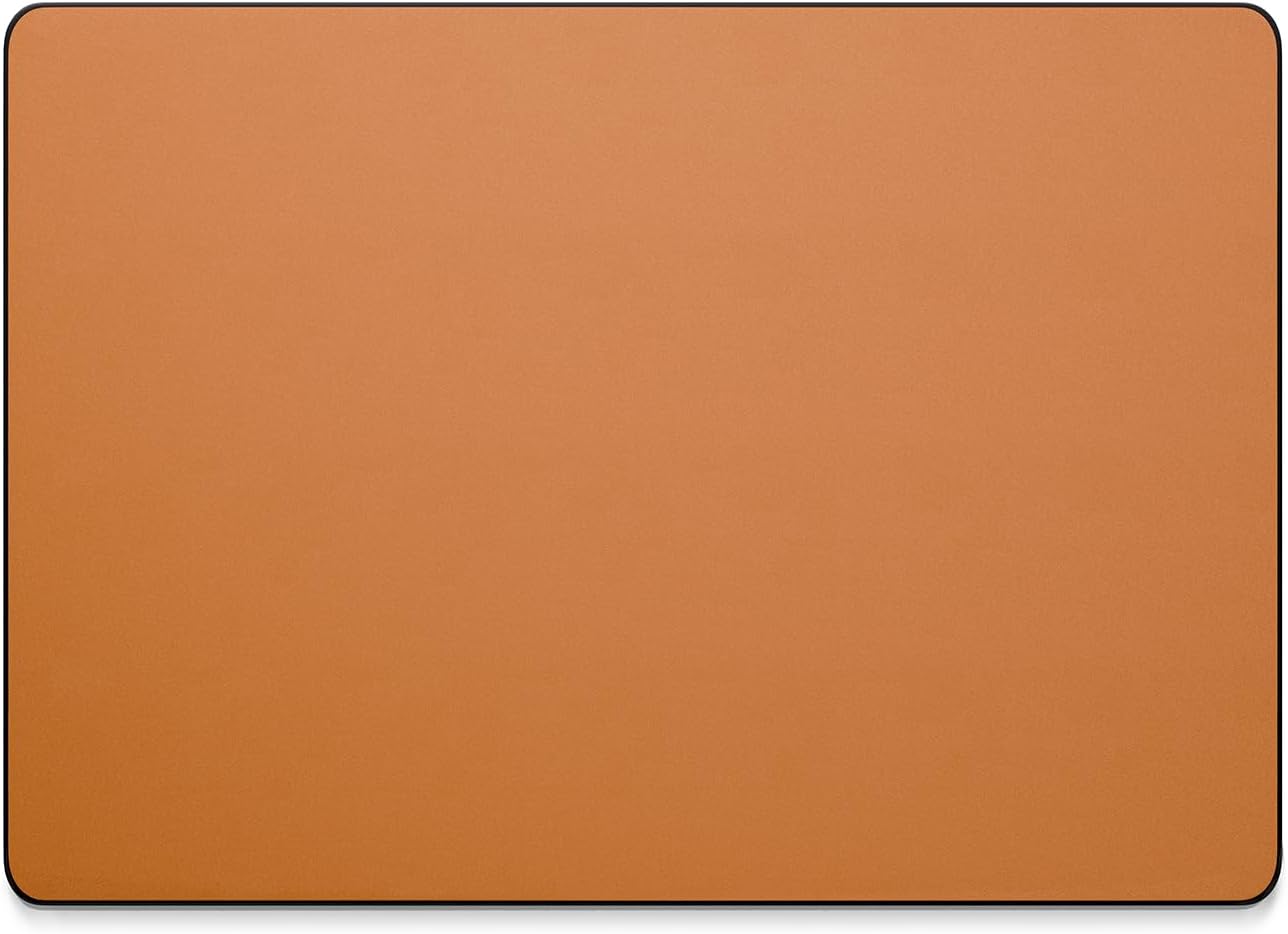 Jotsome Leather Desk Pad Mat, Non-Slip Desk Blotter Pad - Desk Protector for Office, Home, Lap Desk, Laptop, and Desktop, Gift for The Holidays or Christmas (Tan, 17" x 12")