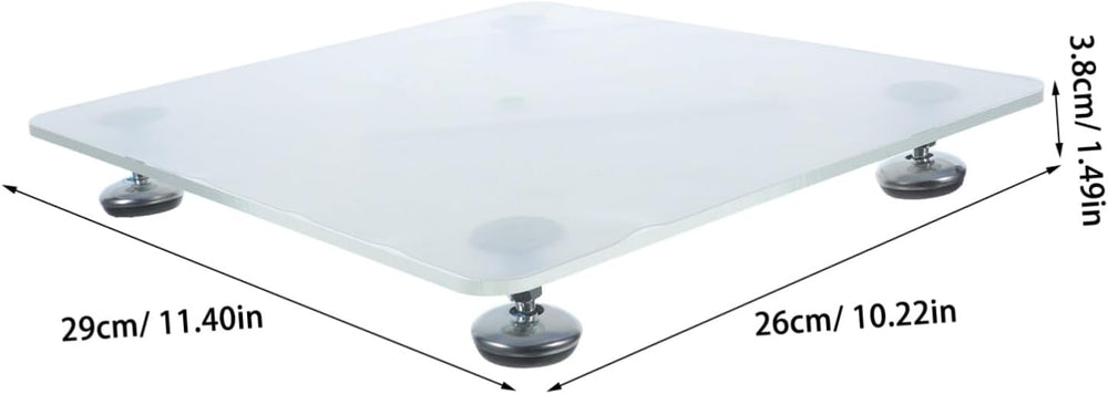 YARNOW Adjustable Acrylic Leveling Platform for Epoxy Resin Table with Stable...