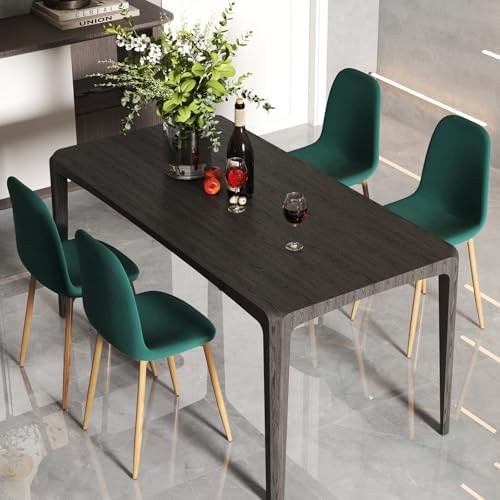 Artist hand Mid‑Century Modern Dining Chairs, Set of 4
