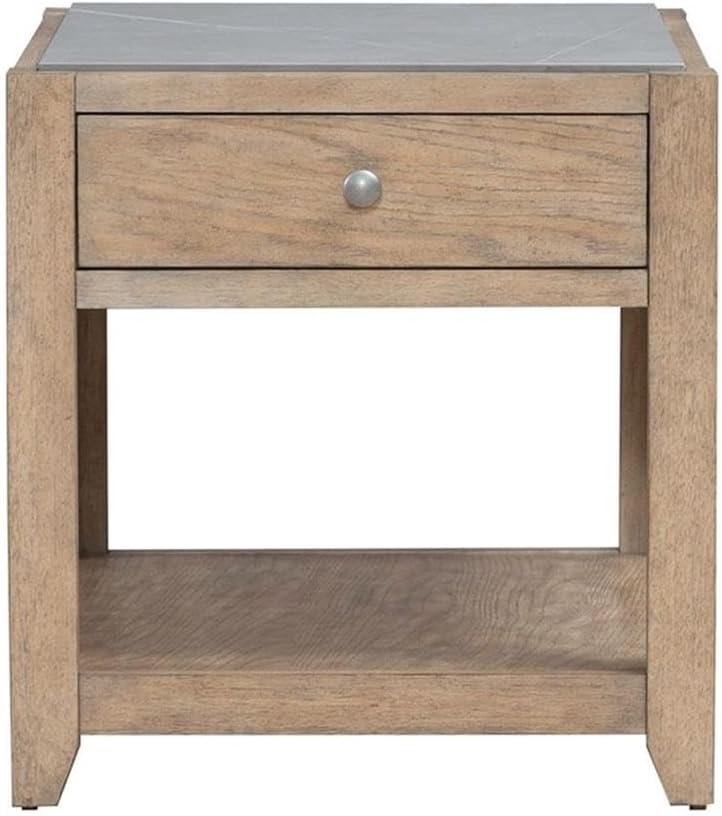 Pemberly Row 3-Piece Coffee Table Set, Rubberwood with Split Heart Cathedral ...