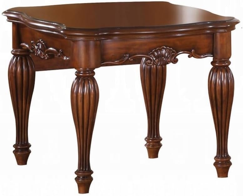 2 PS Luxury End Tables, Cherry Finish