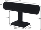 Coward Bracelet Holder Organizer for Show Jewelry Display Boutique Watch Stand for Selling Organization Storage (Detachable Back Velvet)