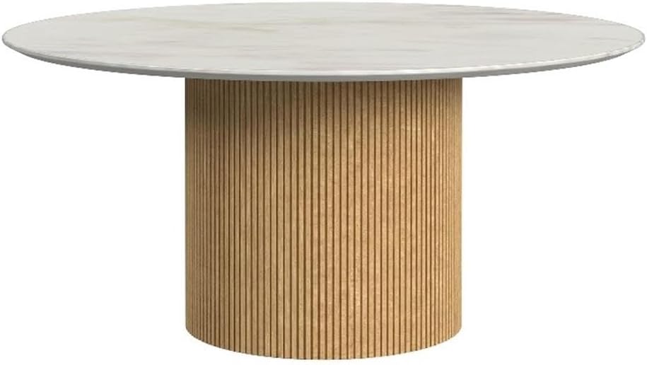 Picket House Furnishings Sutton 3PC Occasional Table Set with White/Natural
