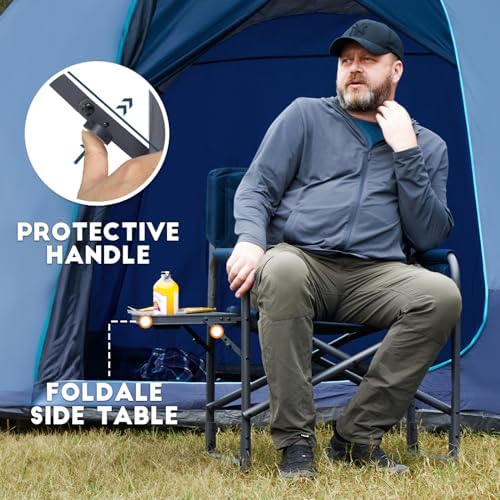 Timber Ridge Aluminum Oversized Camping Chair, Lightweight Portable Directors...
