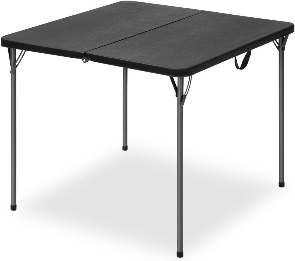 34" Square Folding Table for 4 Person, 330lbs Weight Capacity Foldable T...