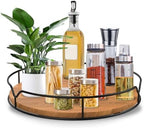 Lazy Susan Turntable Organizer for Cabinet Pantry Kitchen Countertop Computer Cupboard, 14 inch