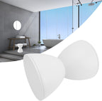 Gaoxin Hourglass Stool Wear Resistant Anti Impact Water Resistant Hourglass Stool Widely Use in Fitting Room White