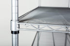 Omega 14" Deep x 72" Wide x 86" High 3 Tier Gray Starter Shelving Unit