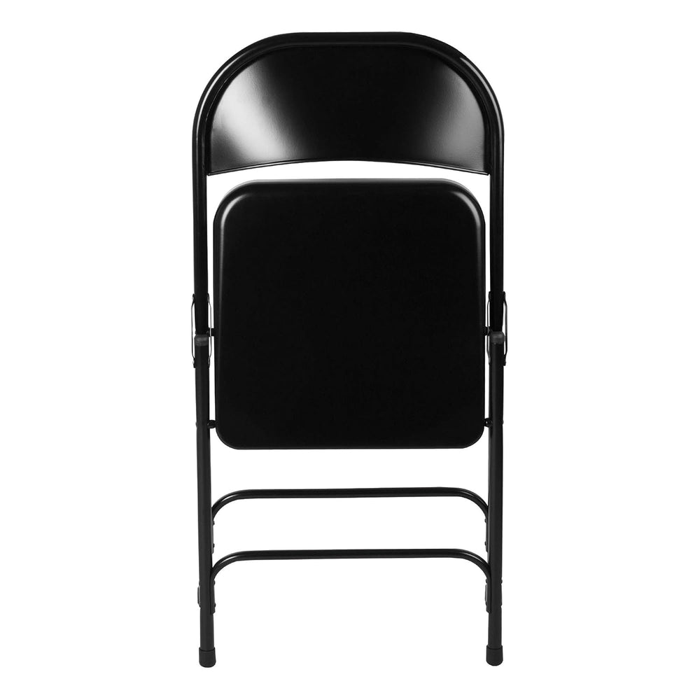 Norwood Commercial Furniture NOR-SRO592-BK-SO 6600 Series Steel Folding Chair...