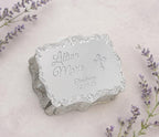Cherished Moments Personalized Christening Rectangle Jewelry Box