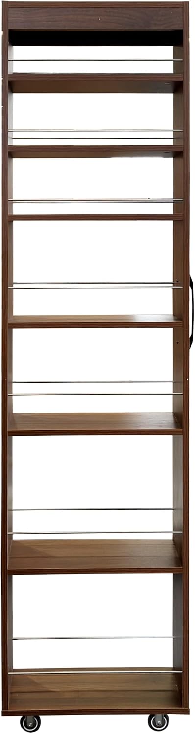 KEIKI 7 Tier Pull-Out Kitchen Pantry Storage Cabinet, Multi-Tier Single-Sided...