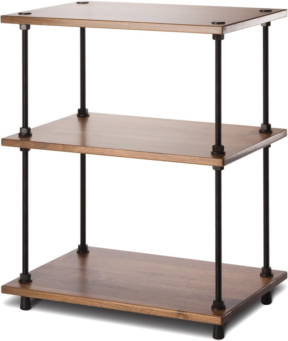Salamander Designs A3/W Archetype 3-Shelf Audio Stand (Walnut)