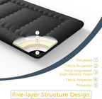 MAXYOYO 6" Extra Thick Japanese Floor Mattress Queen Folding Futon Mattress | Foldable Tatami Pad for Adults, Roll Up Floor Mat for Living Room Guest Room RV, Black