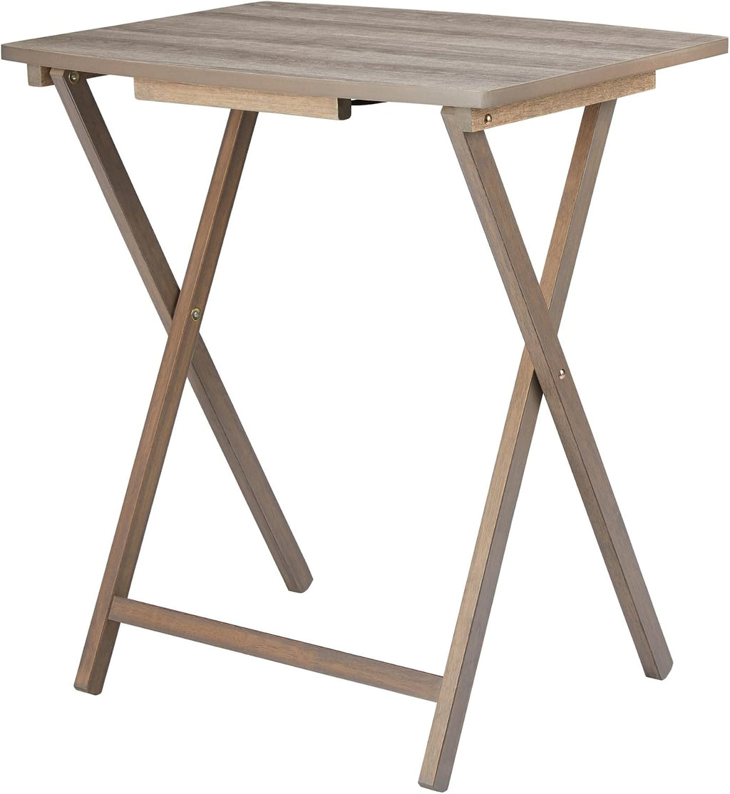 Grehge ized Tray Table Set