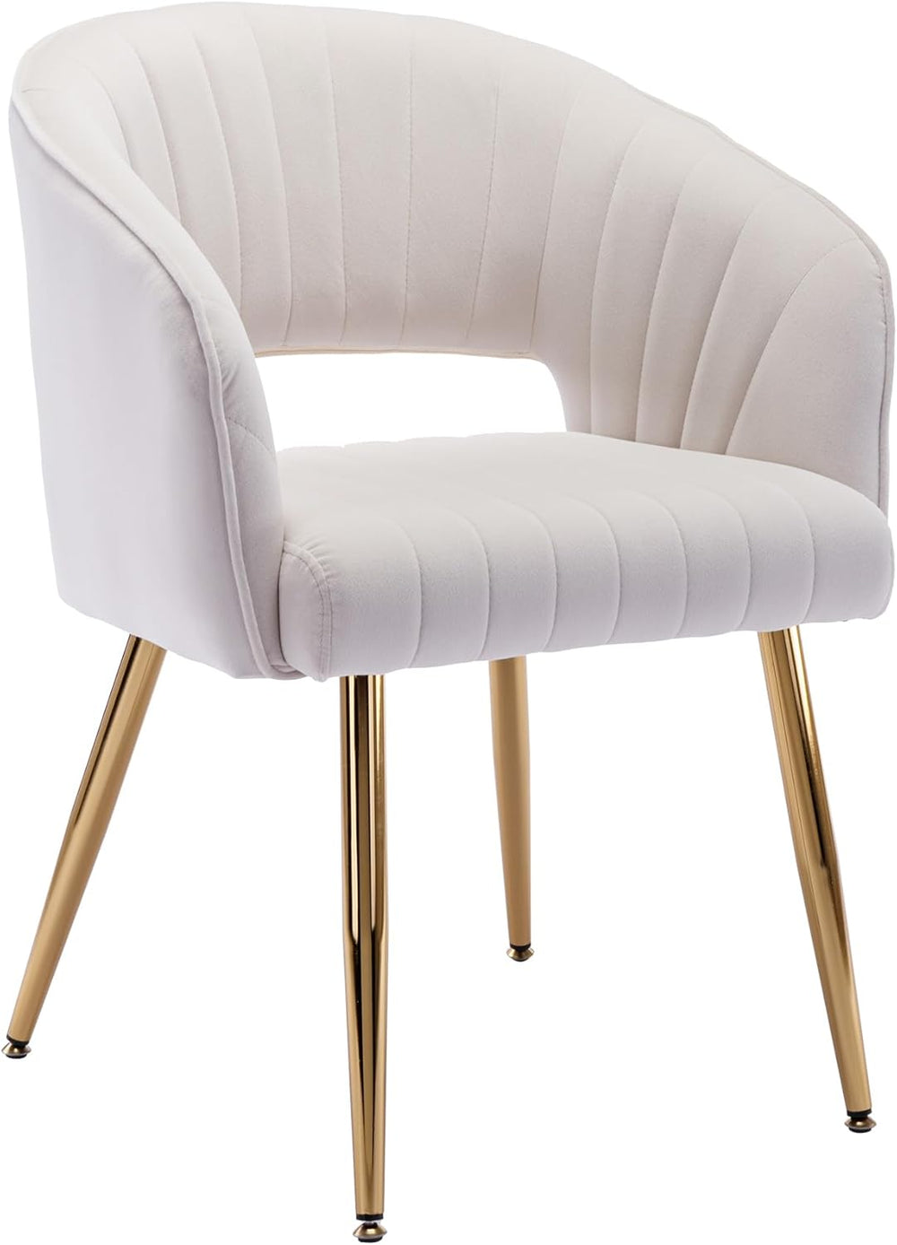 KCC Modern Velvet Desk Chair Accent Armchair Upholstered Tufted Chairs Dining...