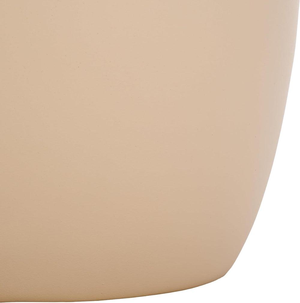 SAFAVIEH Home Collection - Kielh Short Side Table, Beige Ceramic Round Accent...