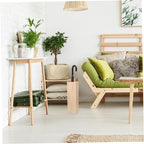 Wooden Umbrella Bucket Entryway Umbrella Stand Storage Rack Decorative Indoor Organizer