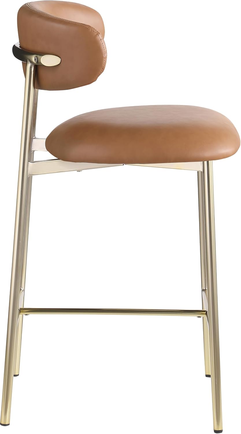 Meridian Furniture 995Cognac-C Lupita Collection Modern | Contemporary Counte...