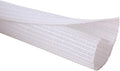 Alex Tech 10ft - 3/4 inch Cord Protector Wire Loom Tubing Cable Sleeve Split Sleeving for USB Cable Power Cord Audio Video Cable - Protect Cat from Chewing Cords - White