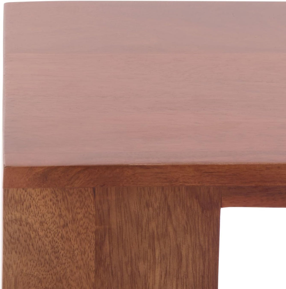 SAFAVIEH Home Collection - Catina Accent Table with Square Top & Walnut B...