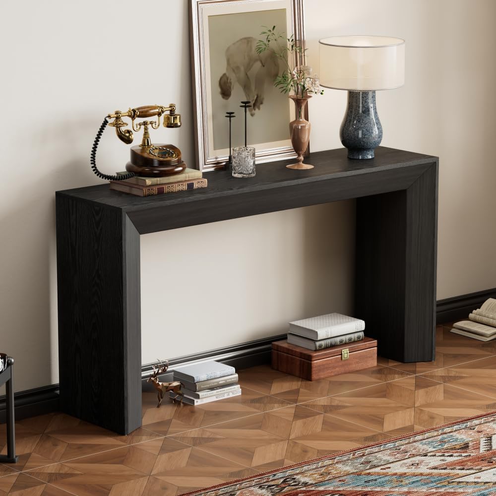 ZOEDO Mirod Elegant Console Table,Fireplace Design,Simple and Functional Wood...