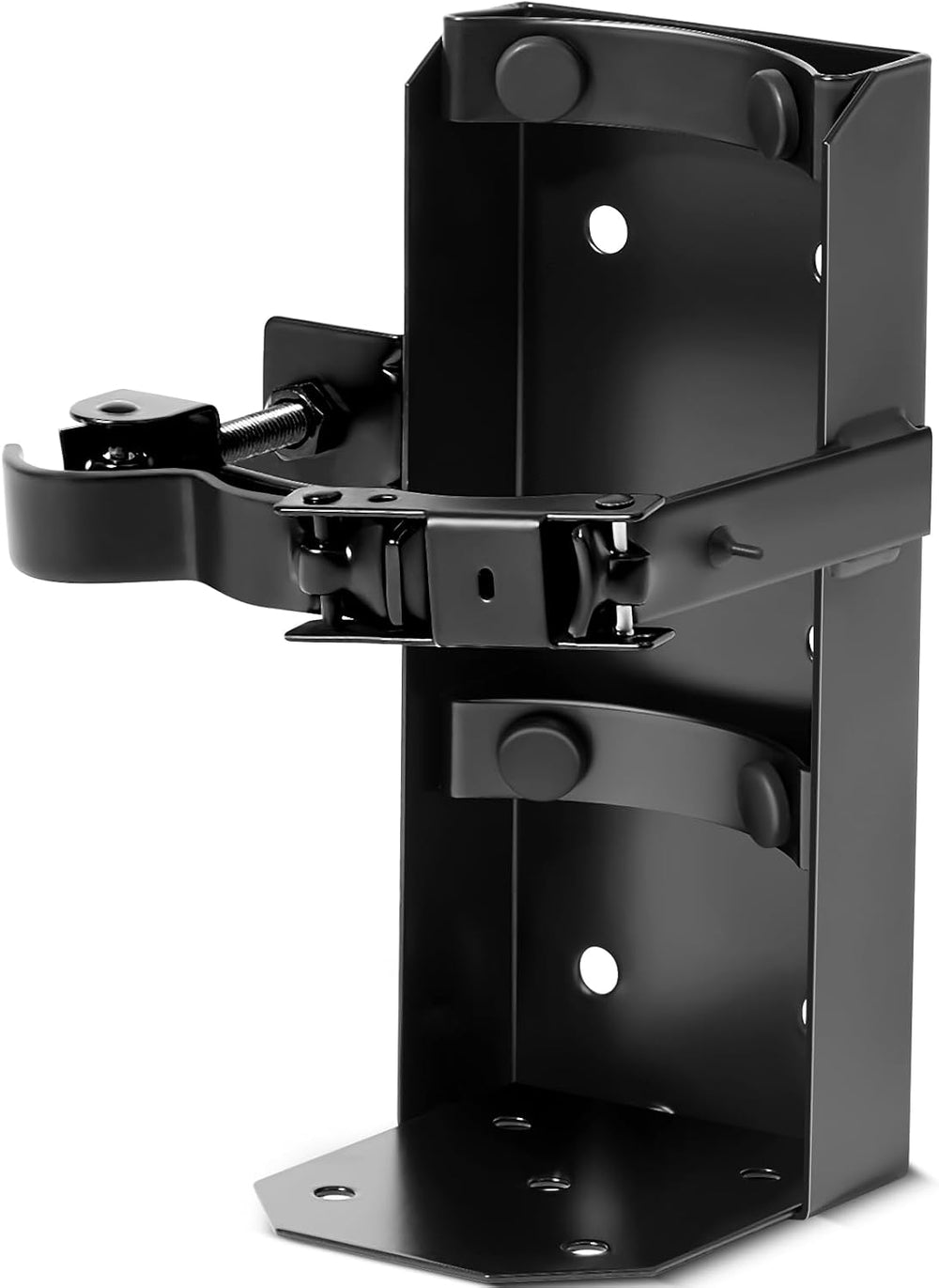Zonon Fire Extinguisher Wall Mount Metal Bracket, Fe-5, Black, 1 Pcs