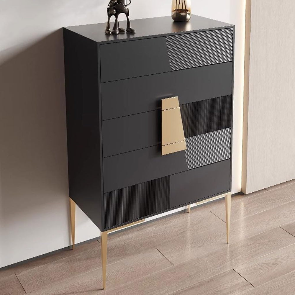 Entryway Cabinet Modern Sideboard Large Capacity Storage Cabinet Living Room ...