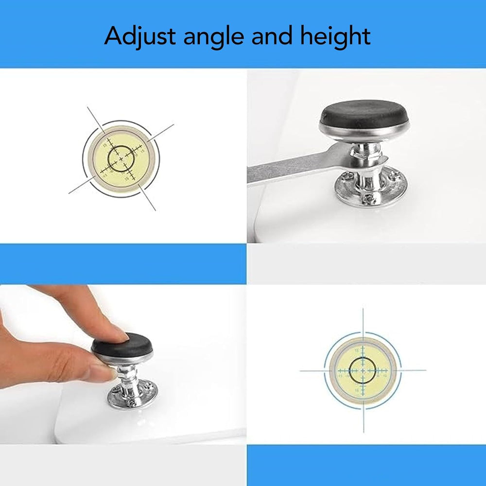Generic Resin Leveling Table 29x26cm Acrylic Adjustable Resin Table Self Leve...