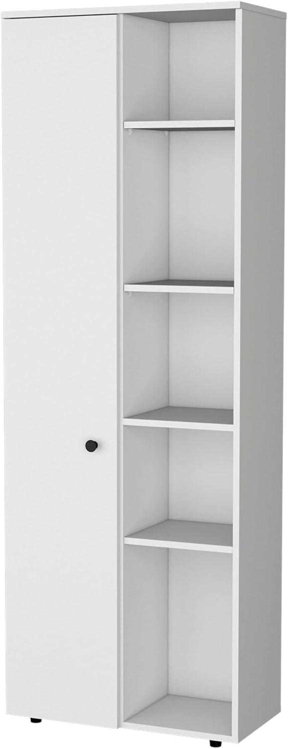 White 1 Door Kitchen Pantry
