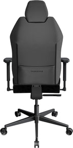 ThunderX3 Solo 360 Gaming Chair, for Adults Ergonomic Office Chair, High Back Desk Chair, Synchronous Tilt, 360-degree Adjustable Armrest, Adjustable Car Headrest, Leather, Modern Black