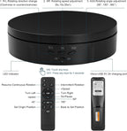 22 lbs Motorized Rotating Display Stand for Jewelry, Automatic Mute Auto Rotating Stand, Electronic Turntable with USB for Display, Photography Products