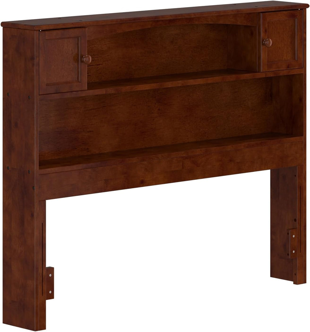 AFI, Newport Full Bookcase Headboard, Walnut