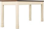 Signature Design by Ashley WhiteOwing Bench, 44.25" W x 16.25" D x4.25 H, White