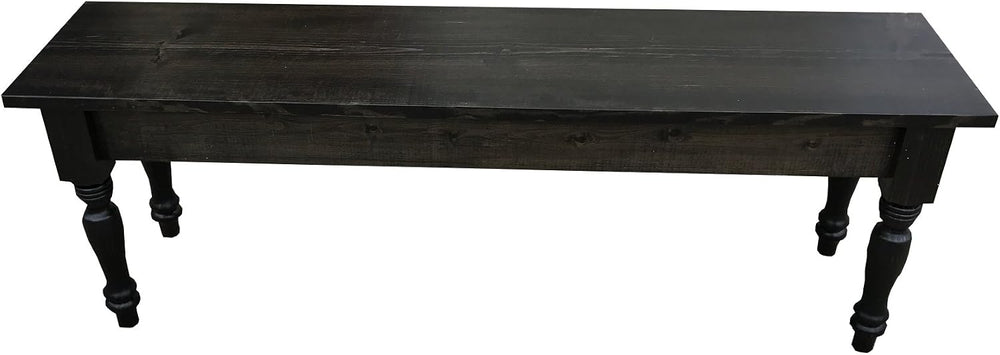 Franklin Farm Bench- Black (72)