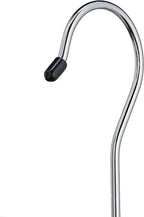 Relaxdays Shoe Hook, Set of 3, Holder with Non-Slip Rubber Coating, Different Types, H x W x D 33.5 x 14 x 4 cm Black, Iron, PVC