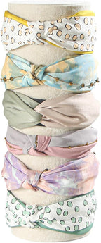 Coward Vertical Beige Headband Holder Organizer, Headband Organizer Display Stand,Hairband Storage Tower for Women Girls (beige velvet)