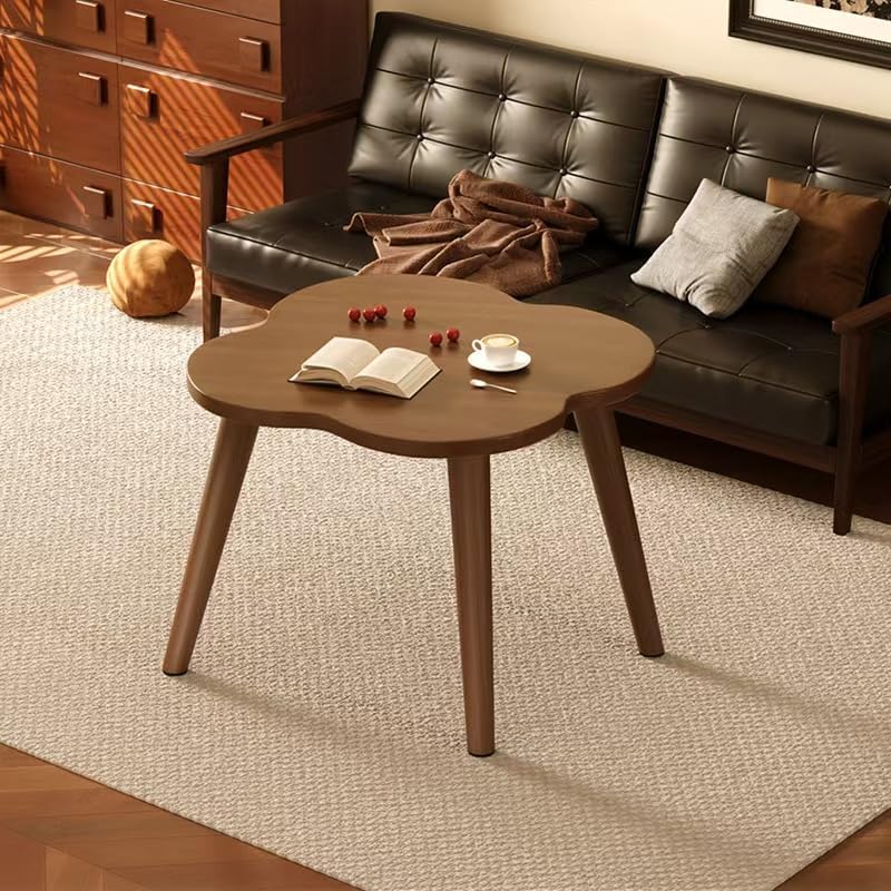BARENNSU Round End Table Small Side Tables Sofa Table for Small Spaces, Livin...