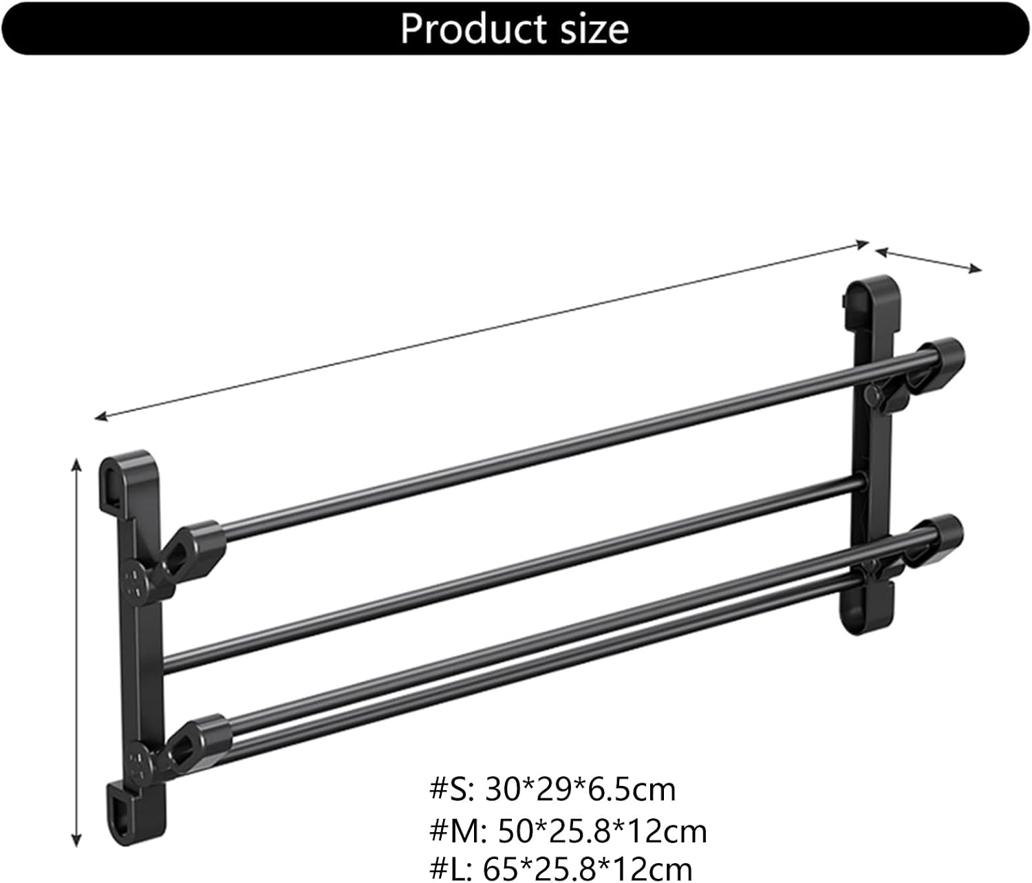 Portable Space Saving Wall Shoe Rack Foldable 2 Tiers Designs for Slipper and Light Shoes Without Drill Installation Multifunctional Shoe Rack