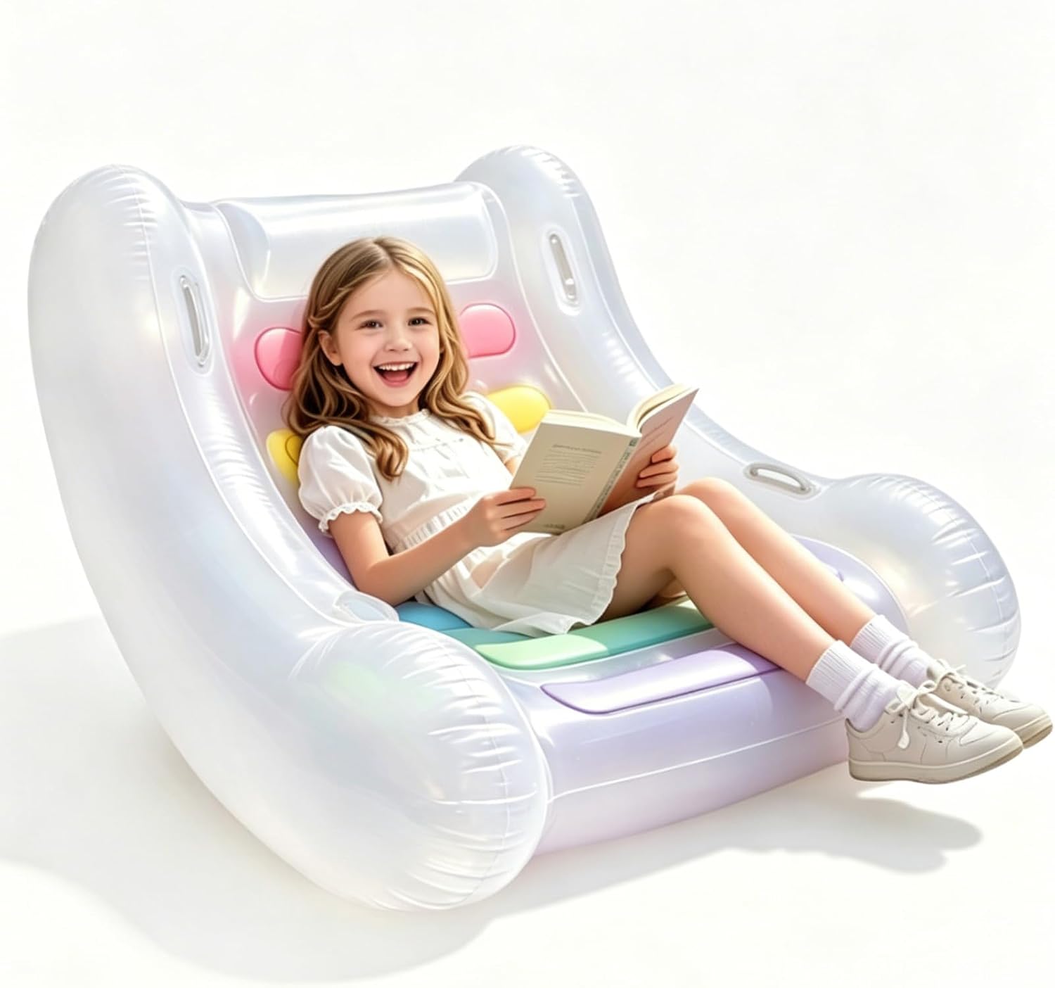 Sensory Chair for Kids with Autism – Inflatable Rocking Chair | ADHD & Sensory Seeking,Provides calming balance for toddlers,Perfect for sensory rooms, home, or classroom use