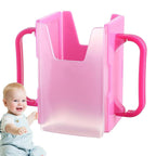 Juice Bag Holder - No Holder for Milk Box,Portable Juice Bag Length Adjustable, Spill Proof Milk Carton Holder for Home, Car, Traveling