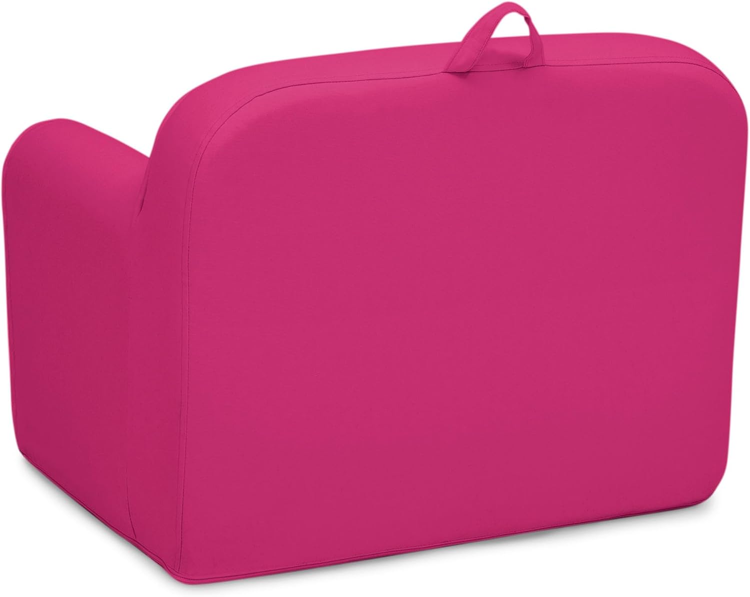 Delta Children Cozee Chair -Foam Kids Chair for Ages 18 Months and Up, Hot Pink