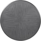 New Classic Furniture Cori 5-Piece Round Dining Set with 1 Table and 4 Chairs, Gray