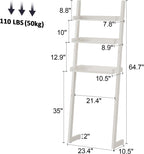 Over The Toilet Storage Shelf Wood, 3-Tier Above Toilet Organizer Rack, Freestanding Above Toilet Shelf for Bathroom, Laundry, Space Saver, White Color.