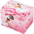 Trousselier Vanity Case with Music Ballerina Figure (Pink)