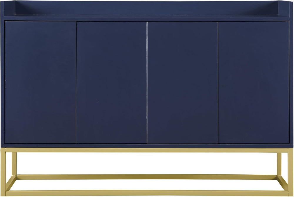 LUMISOL Sideboard Buffet Cabinet with Storage, Modern Storage Cabinet with 4 ...