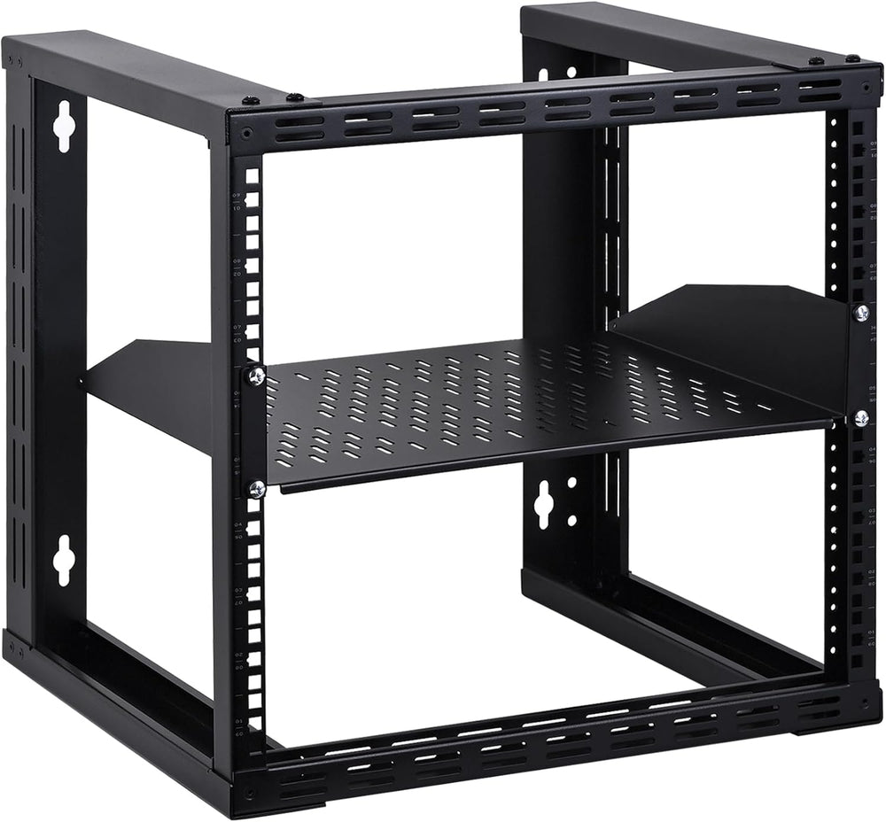 RackPath 2U Cantilever Universal Rack Shelf - 14in Deep – Rackmount Shelf for...