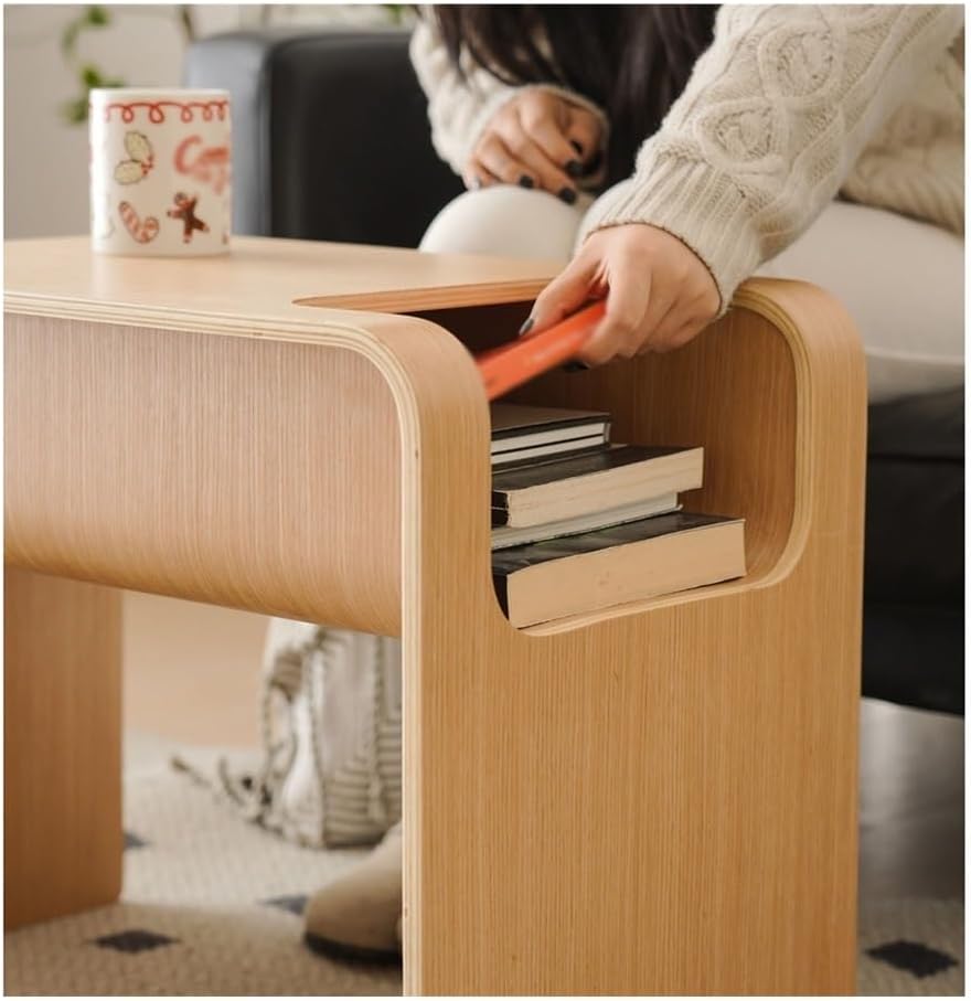 Side Table Sofa Coffee Living Room Corner Bedroom Nightstand Storage Small Si...