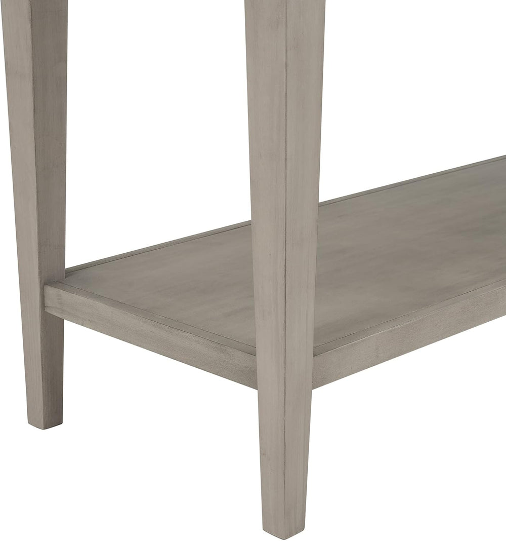Knocbel 50" Retro Style Console Table Solid Wood Frame Sofa Table with B...