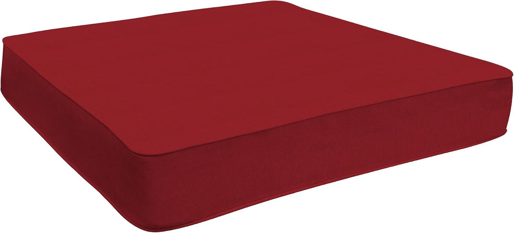 Honeycomb Outdoor Sunbrella Seat Pad for Patio Furniture, 20 x 19.5
